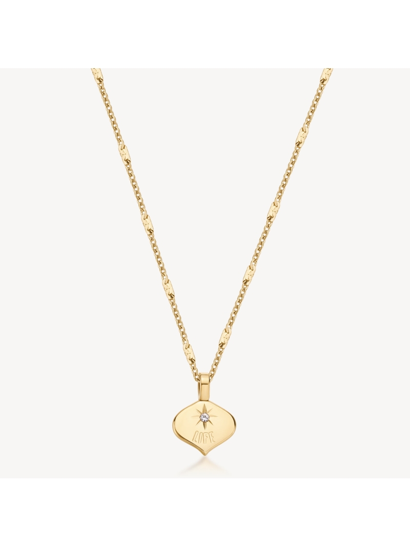 Acquista ora collana con targa life su elefantebianco.jewelry