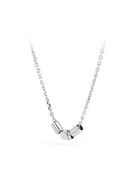 Acquista ora collana con ciondoli cilindrici su elefantebianco.jewelry