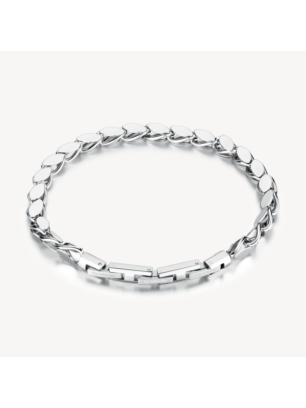 Acquista ora bracciale catena schiacciata su elefantebianco.jewelry