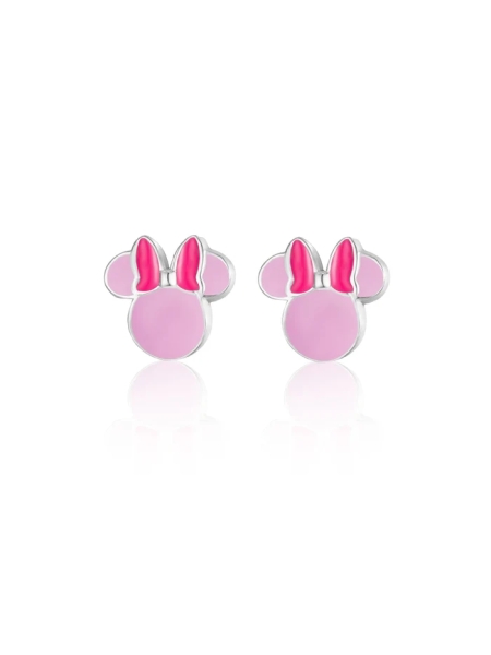 Acquista ora orecchini minnie smaltati rosa disney su elefantebianco.jewelry