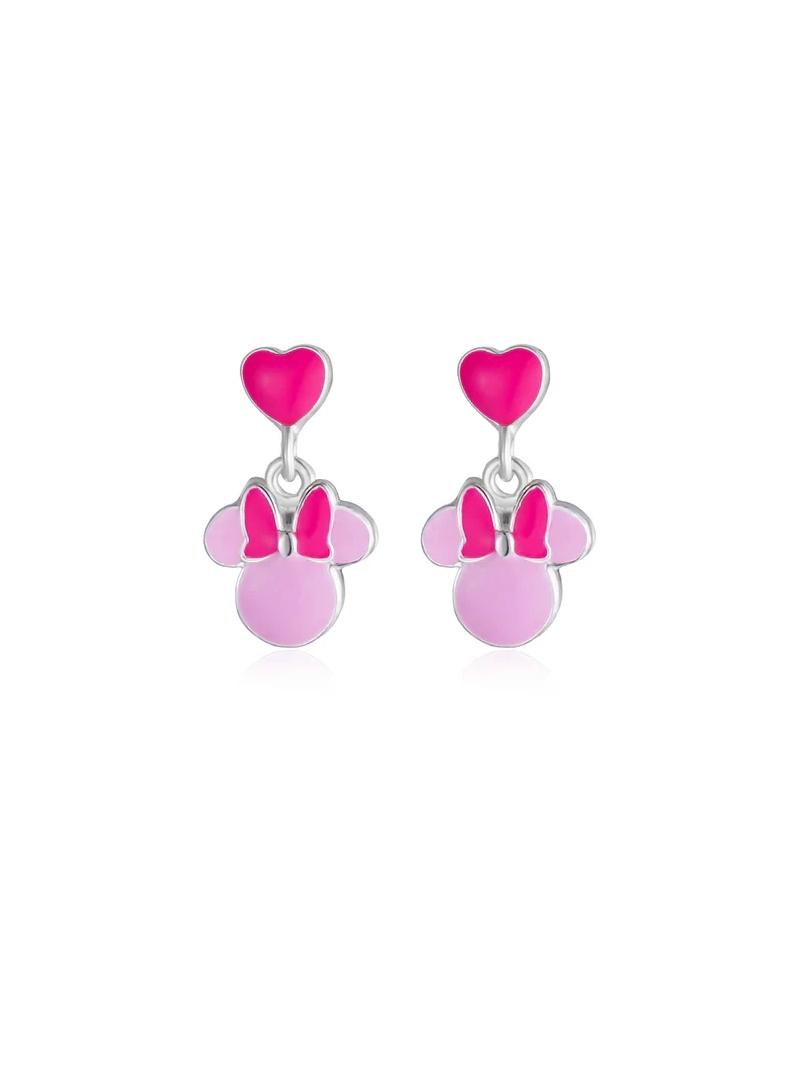 Acquista ora orecchini minnie smaltati rosa disney su elefantebianco.jewelry
