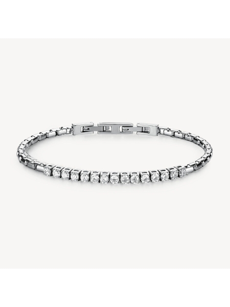 Acquista ora bracciale catena con zirconi su elefantebianco.jewelry 2