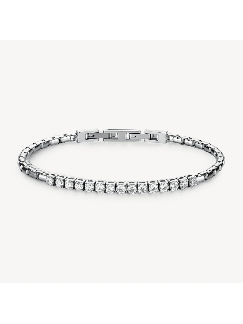 Acquista ora bracciale catena con zirconi su elefantebianco.jewelry