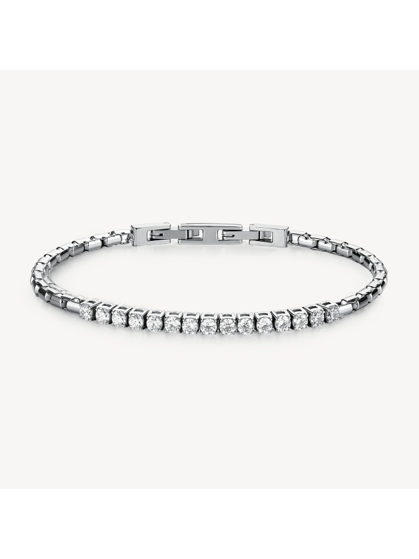 Acquista ora bracciale catena con zirconi su elefantebianco.jewelry