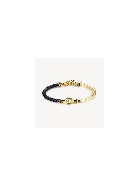 Acquista ora bracciale semirigido con cordino in pelle su elefantebianco.jewelry