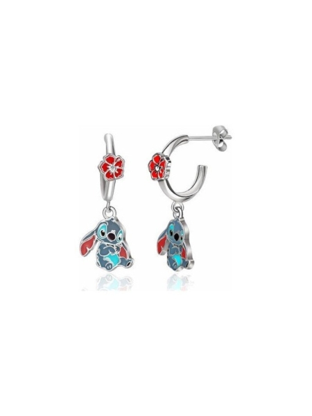 Acquista ora semi cerchi stitch e fiore disney su elefantebianco.jewelry
