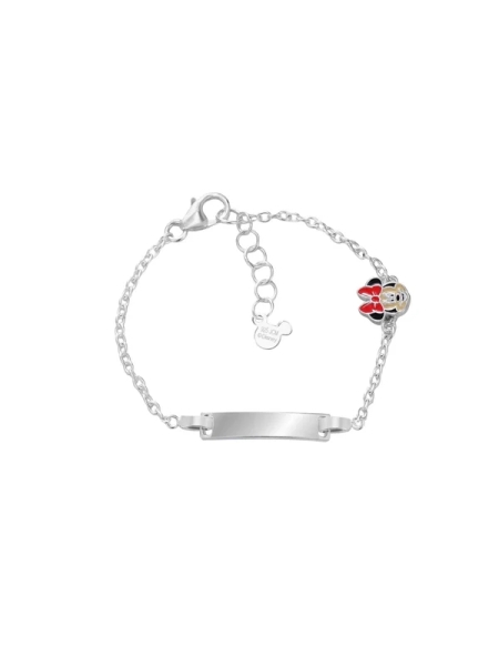 Acquista ora bracciale minnie targa disney su elefantebianco.jewelry