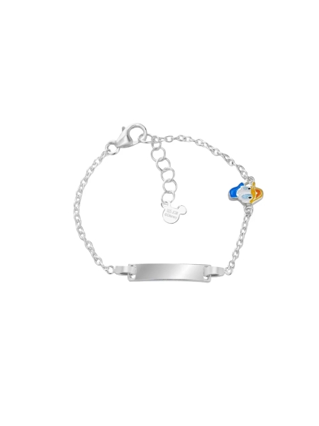 Acquista ora bracciale paperino targa disney su elefantebianco.jewelry