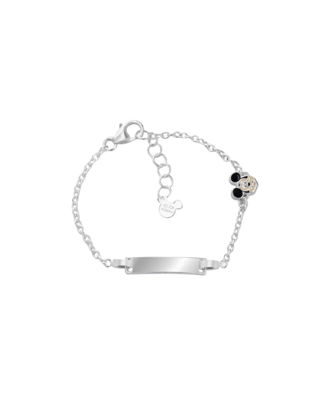Acquista ora bracciale topolino targa disney su elefantebianco.jewelry