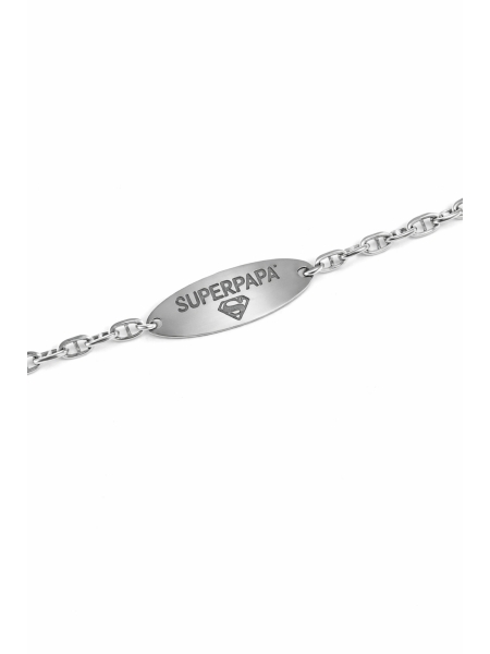 Acquista ora bracciale targhetta superpapà su elefantebianco.jewelry 2