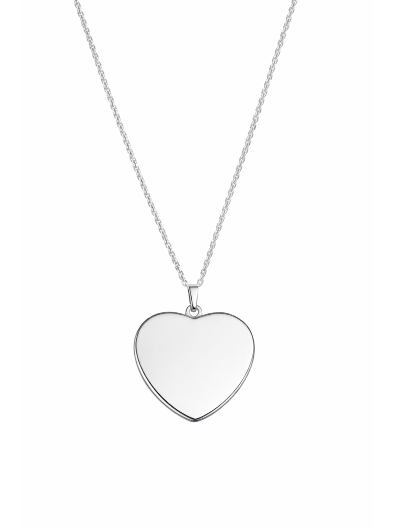 Acquista ora collana cuore (incisione omaggio) su elefantebianco.jewelry