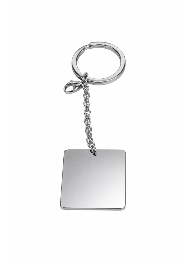 Acquista ora portachiavi quadrato (incisione omaggio) su elefantebianco.jewelry