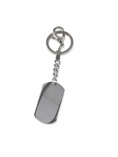 Acquista ora portachiavi rettangolare (incisione omaggio) su elefantebianco.jewelry