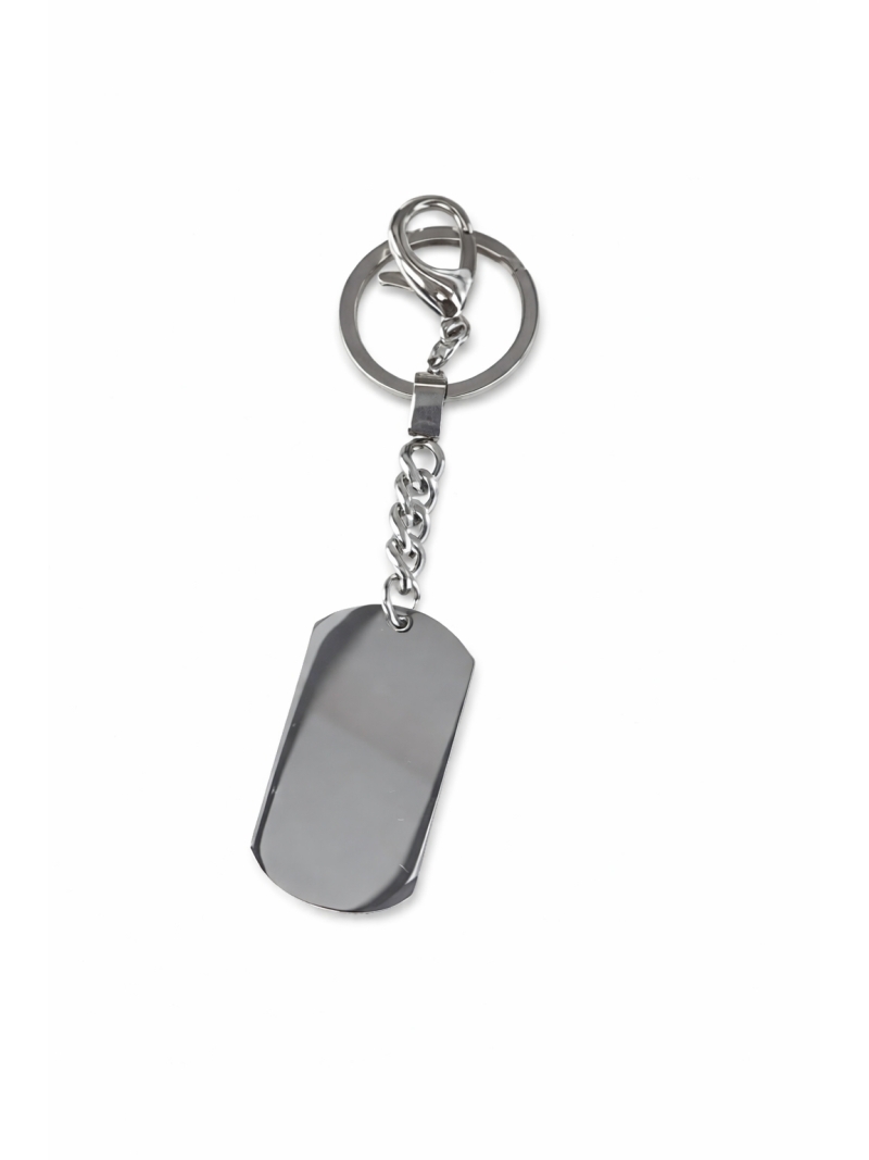 Acquista ora portachiavi rettangolare (incisione omaggio) su elefantebianco.jewelry