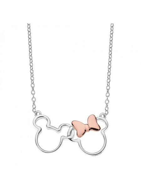 Acquista ora collana minnie e topolino disney su elefantebianco.jewelry