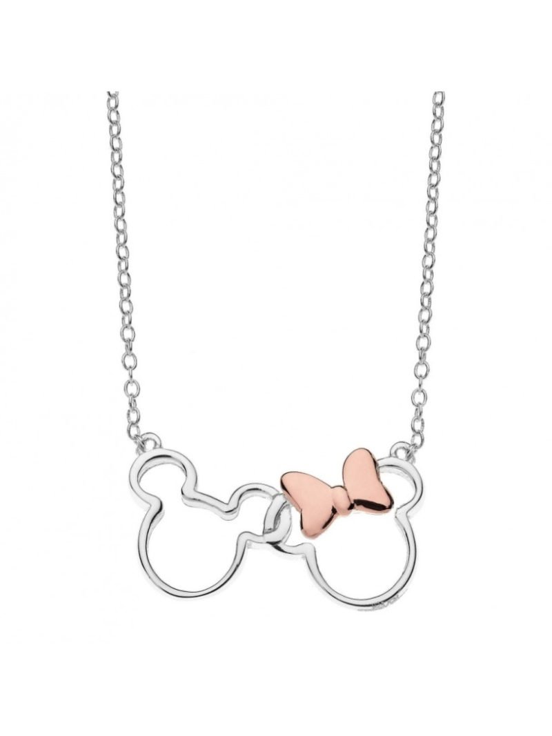 Acquista ora collana minnie e topolino disney su elefantebianco.jewelry
