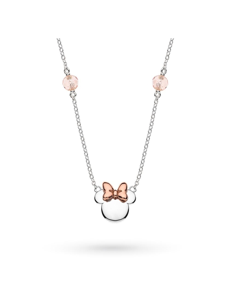 Acquista ora collana minnie con sfere rosa su elefantebianco.jewelry
