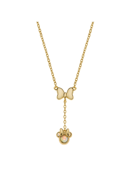 Acquista ora collana fiocco e minnie pendente disney su elefantebianco.jewelry
