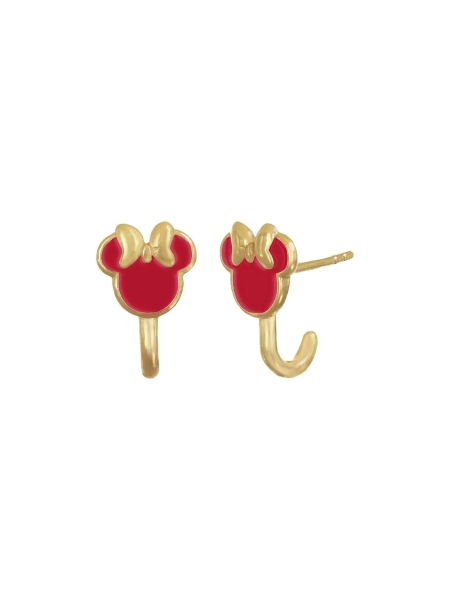 Acquista ora orecchini semicerchio minnie rossi disney su elefantebianco.jewelry