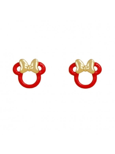 Acquista ora orecchini minnie rossi disney su elefantebianco.jewelry