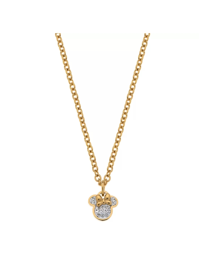 Acquista ora collana minnie zirconi bianchi disney su elefantebianco.jewelry