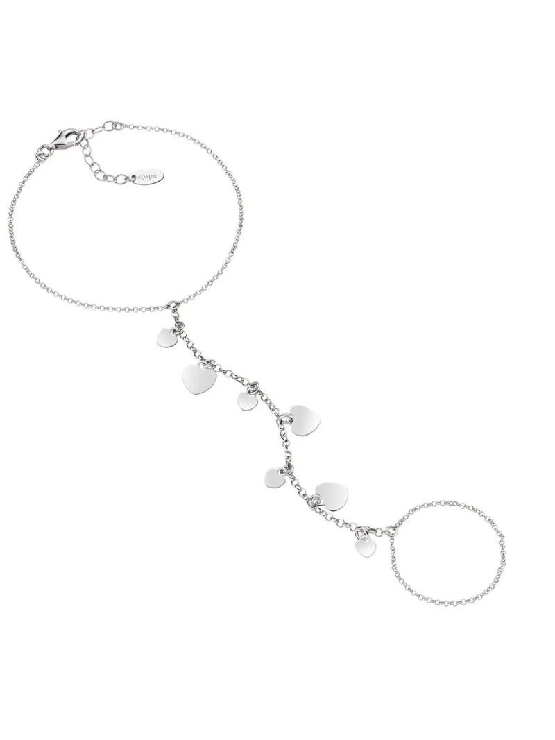 Acquista ora baciamano con cuori pendenti su elefantebianco.jewelry