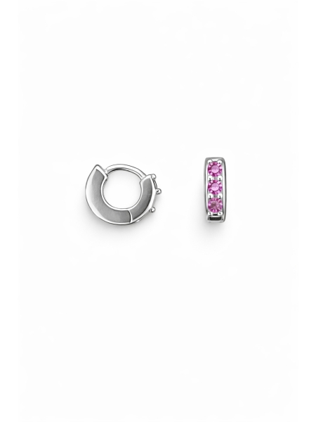 Acquista ora cerchietti mini mini zirconi fucsia su elefantebianco.jewelry