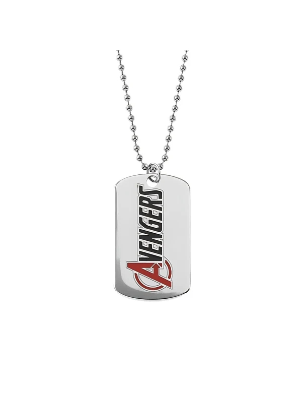 Acquista ora collana targa avengers marvel su elefantebianco.jewelry