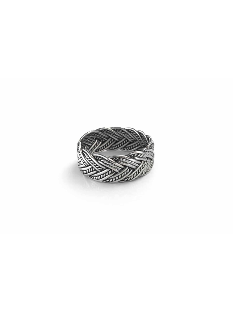 Acquista ora anello treccia su elefantebianco.jewelry