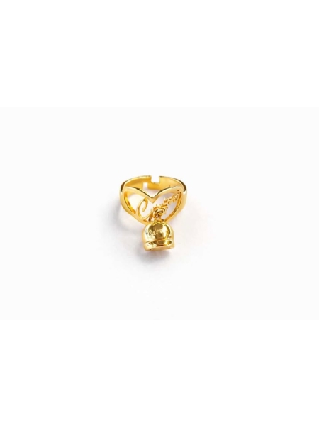 Acquista ora anello campanella capri con cuore su elefantebianco.jewelry