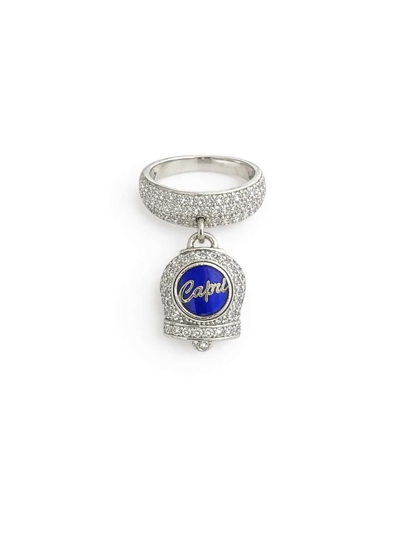 Acquista ora anello campanella capri tutto zirconato argento su elefantebianco.jewelry
