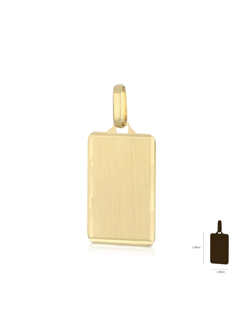 Acquista ora medaglia personalizzabile con fotoincisione oro 750 su elefantebianco.jewelry