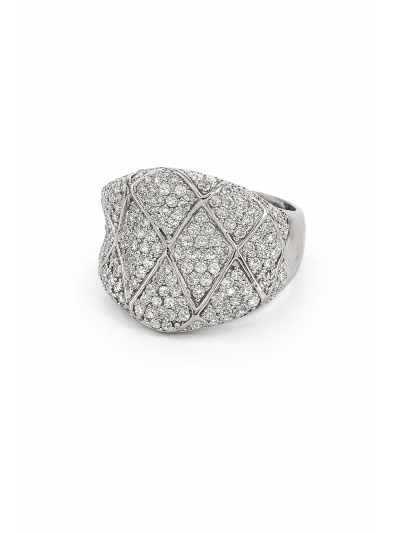Acquista ora anello bombé zirconato su elefantebianco.jewelry