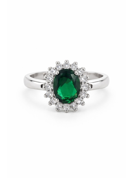 Acquista ora anello kate verde su elefantebianco.jewelry