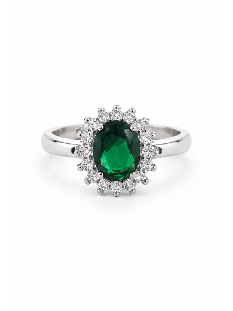Acquista ora anello kate verde su elefantebianco.jewelry