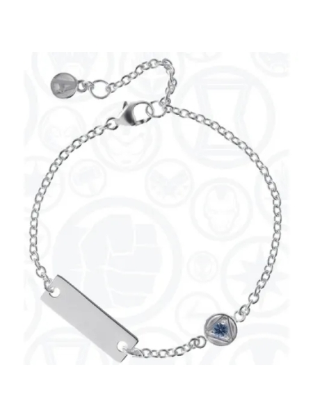 Acquista ora bracciale targhetta iron man marvel su elefantebianco.jewelry