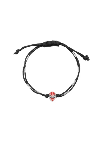Acquista ora bracciale corda nera spiderman marvel su elefantebianco.jewelry