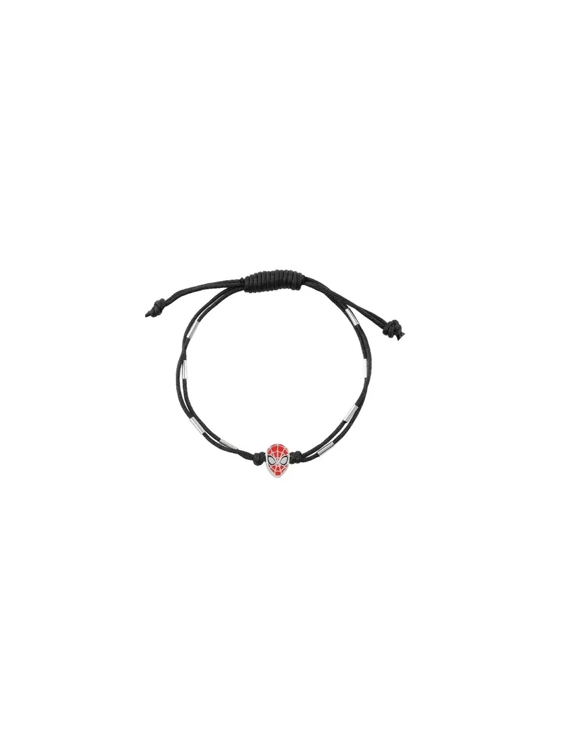 Acquista ora bracciale corda nera spiderman marvel su elefantebianco.jewelry