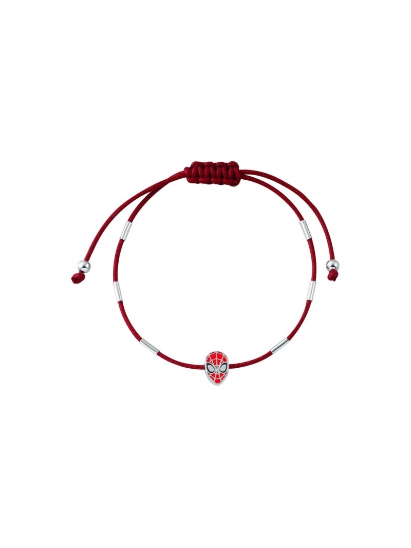 Acquista ora bracciale cordoncino rosso spiderman marvel su elefantebianco.jewelry