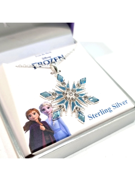 Acquista ora collana fiocco di neve frozen su elefantebianco.jewelry 2