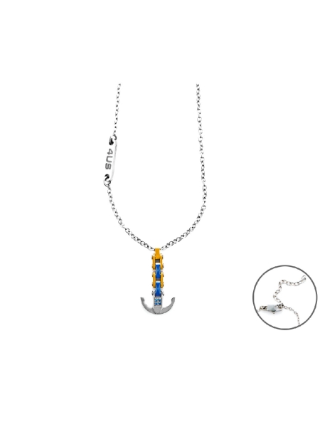 Acquista ora collana ancora blu su elefantebianco.jewelry