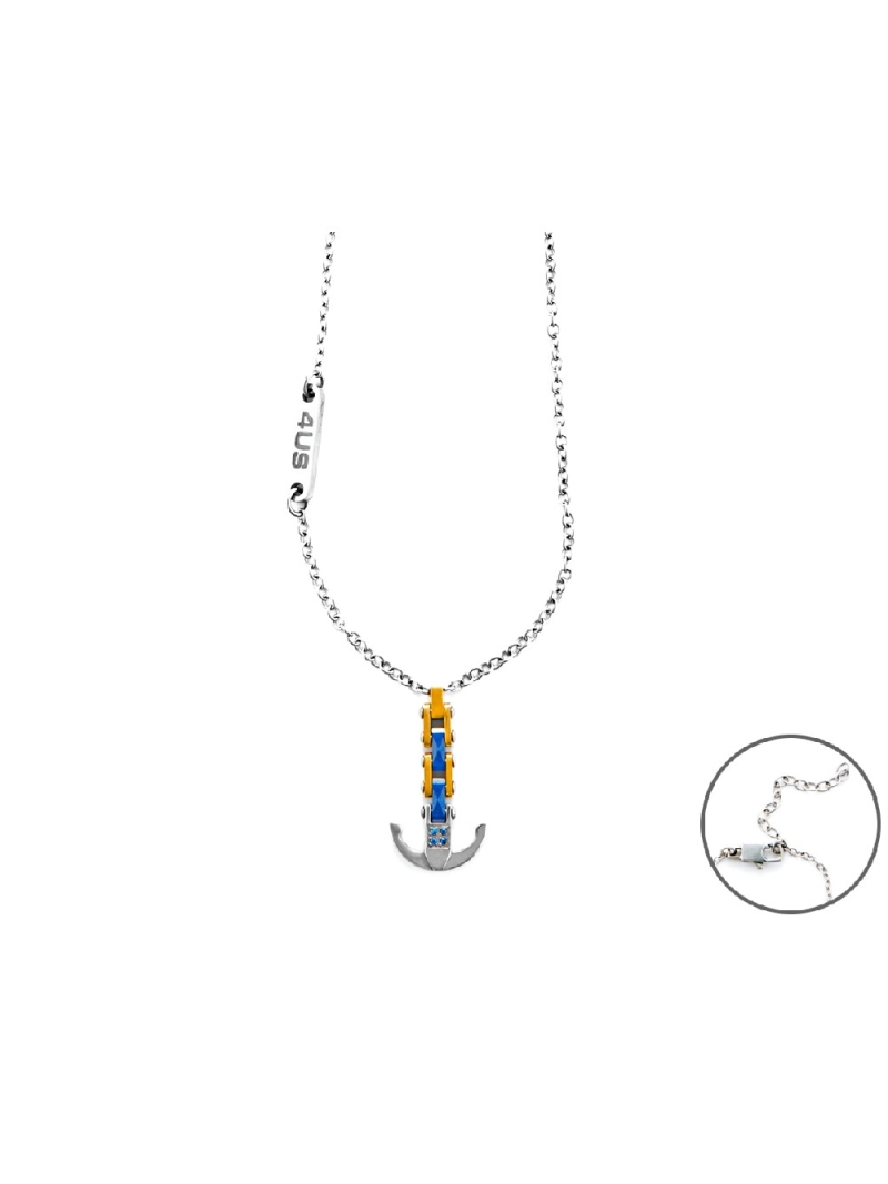 Acquista ora collana ancora blu su elefantebianco.jewelry
