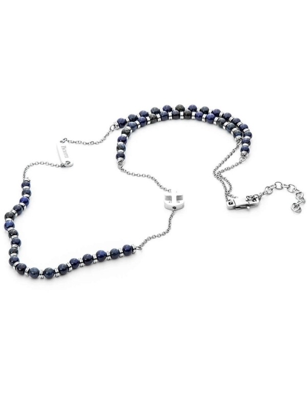 Acquista ora collana pallinata con ancora su elefantebianco.jewelry