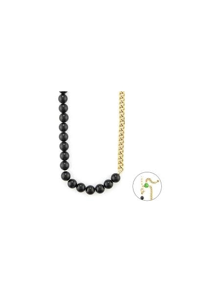 Acquista ora collana catena con perle su elefantebianco.jewelry