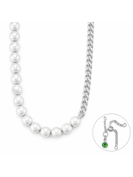 Acquista ora collana catena con perle su elefantebianco.jewelry 2