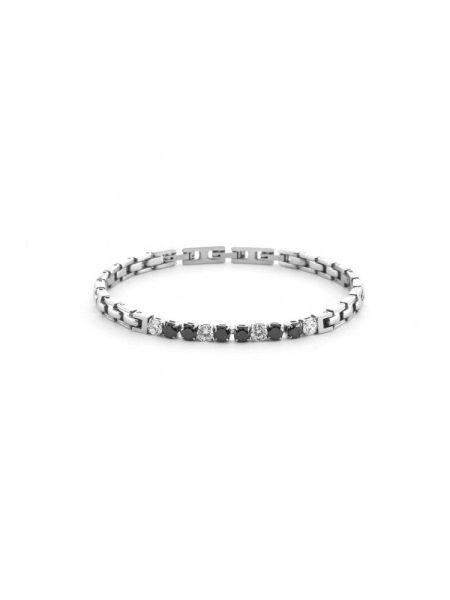 Acquista ora bracciale cesare paciotti tennis gold rose zirconi bianchi e neri su elefantebianco.jewelry 2