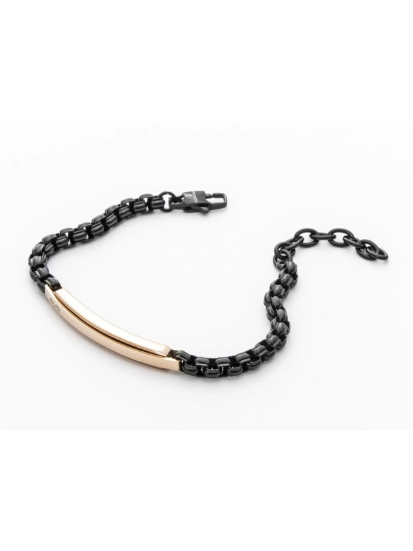 Acquista ora bracciale catena box con targa su elefantebianco.jewelry