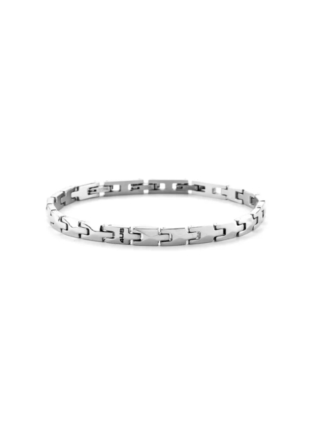 Acquista ora bracciale con maglia a link ad incastro su elefantebianco.jewelry