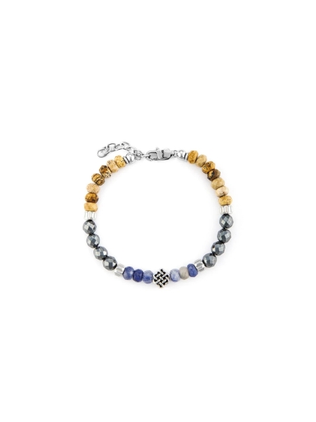 Acquista ora bracciale pallinato azzurro su elefantebianco.jewelry