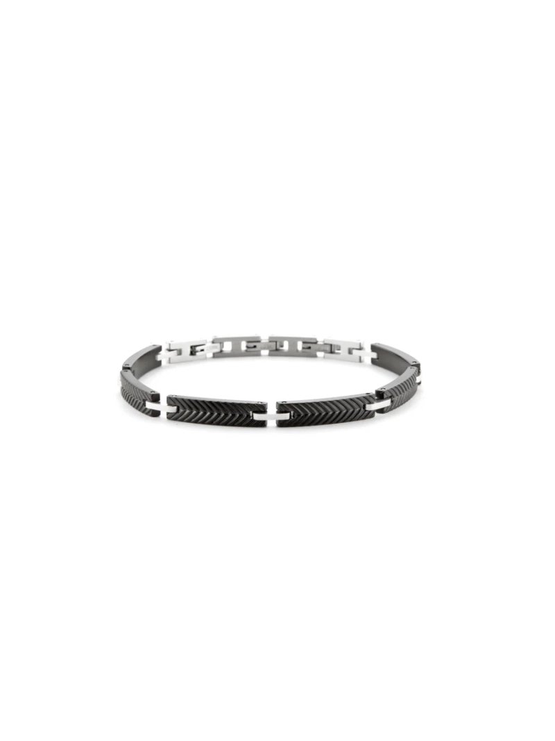 Acquista ora bracciale spina di pesce nero su elefantebianco.jewelry